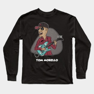 TOM MORELLO - CARICATURE ART Long Sleeve T-Shirt